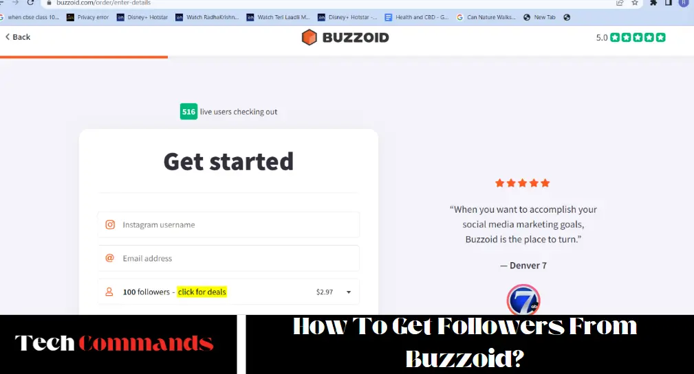 How To Get Followers From Buzzoid